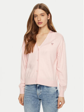 Guess Guess Πουλόβερ W4BR16 Z3HO2 Λευκό Regular Fit