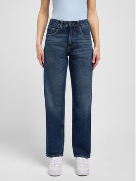 Lee Lee Jeansy RIDER Niebieski Slim Fit