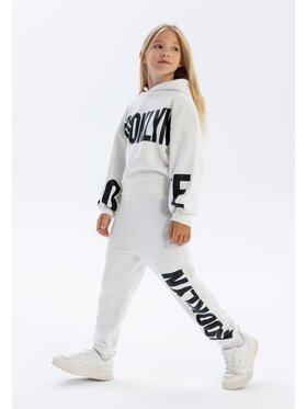 minoti minoti Dres 20fleece53 Biały Regular Fit