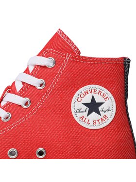 Converse Modne Superge Chuck Taylor All Star EVA Lift A06019C Rdeča