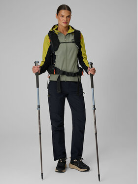 4F 4F Spodnie outdoor INBETWEEN TRAIL Czarny Regular Fit