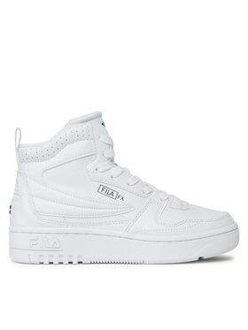 Fila Fila Сникърси Fxventuno Mid Teens FFT0084.10004 Бял