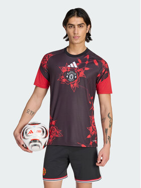 adidas adidas Koszulka techniczna 169788 Czerwony Regular Fit
