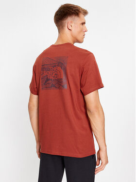 The North Face T-shirt Redbox Celebration NF0A7X1K Smeđa Regular Fit