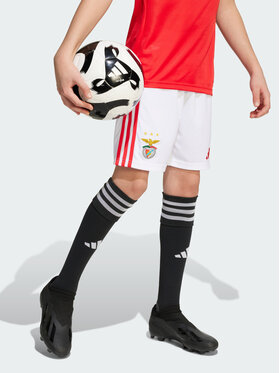 adidas adidas Szorty sportowe Benfica Biały Regular Fit