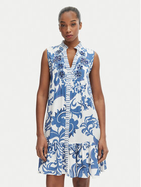 Iconique Iconique Sommerkleid Daphne IC26-036 Blau Regular Fit