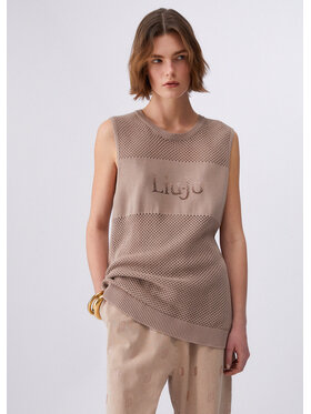 Liu Jo Liu Jo Maglione TA6112MS71G61412 Beige Regular Fit