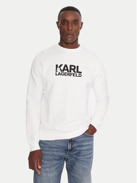 KARL LAGERFELD KARL LAGERFELD Pulóver 705091 554917 Fehér Regular Fit