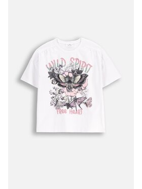 Coccodrillo Coccodrillo T-Shirt WC5143204DGJ-001 Biały Regular Fit