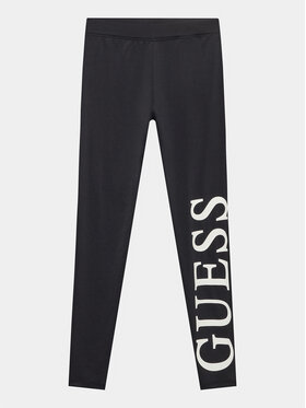 Guess Guess Colanți J3YB00 KBSV0 Negru Slim Fit