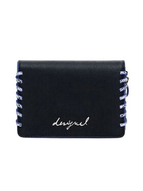 Desigual Desigual Portafoglio MONE_CAPSULE TINY ZIP_GRETA BLACK Nero