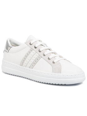 Geox Geox Sneakersy D Pontoise DD02FED 085BN C0007 Biela