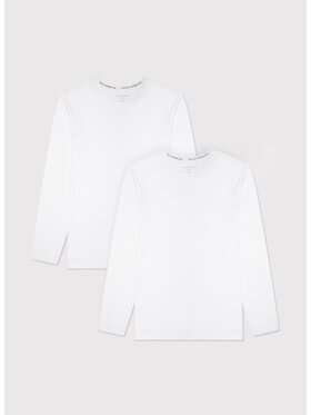 Pako Lorente Pako Lorente Komplet 2 longsleeve U000B-TL-001 Biały Slim Fit