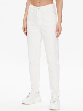 Calvin Klein Jeans Calvin Klein Jeans Jeans hlače J20J220603 Bela Regular Fit