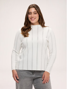 Fiorella Rubino Fiorella Rubino Maglione M639L008938N011 Bianco Regular Fit