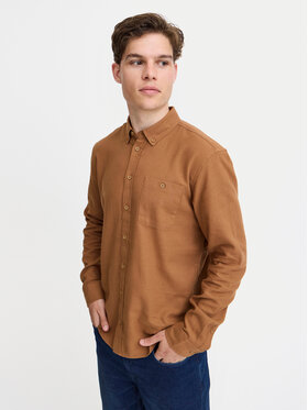 Blend Blend Πουκάμισο Shirt 20717140 Καφέ Regular Fit