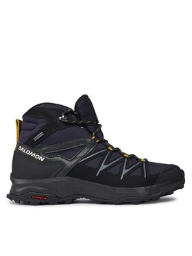 Salomon Salomon Παπούτσια πεζοπορίας Daintree Mid Gtx GORE-TEX L41678400 Σκούρο μπλε