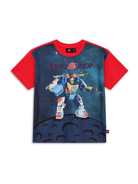 LEGO LEGO T-Shirt Explorer Czerwony Regular Fit
