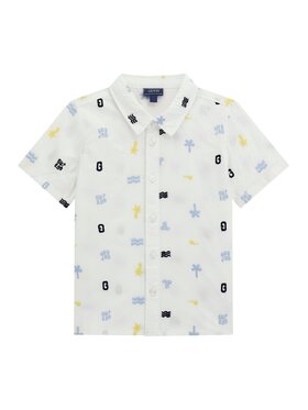 Guess Kids Guess Kids T-Shirt 173147 Biały Classic Fit