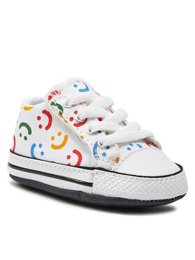 Converse Converse Tenisówki Chuck Taylor All Star Cribster Easy On Doodles A06353C Biały