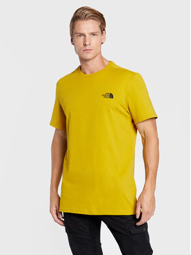 The North Face The North Face T-shirt Simple Dome NF0A2TX57 Jaune Regular Fit
