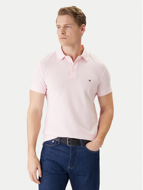 Tommy Hilfiger Tommy Hilfiger Pólóing 1985 MW0MW17771 Rózsaszín Regular Fit