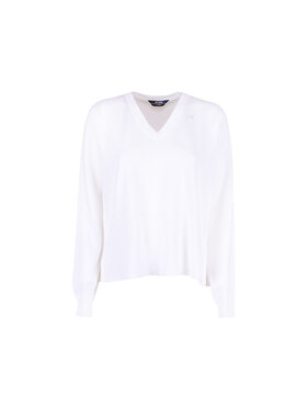 K-Way K-Way Maglione K2135SW-001 Bianco Regular Fit
