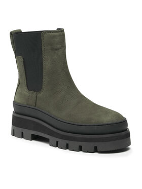 Clarks Clarks Боти тип челси Orianna2 Top 261740644 Каки