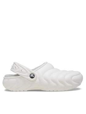 Crocs Crocs Şlapi Classic Lined Overpuff Clog 210059 Alb