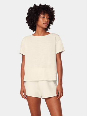 Triumph Triumph Pidžamas šorti Smart Active Infusion 10218291 Écru Relaxed Fit