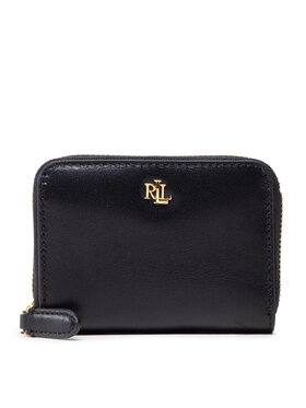 LAUREN RALPH LAUREN Lauren Ralph Lauren Kleine Damen Geldbörse Sm Zip Wallet 432876729003 Schwarz