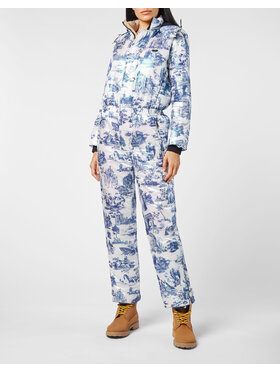 PHILIPP PLEIN PHILIPP PLEIN Kombinezon 4569 Biały Regular Fit