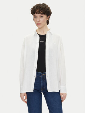 Pepe Jeans Pepe Jeans Ing Chipper PL304993 Fehér Loose Fit