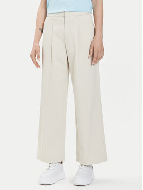 ONLY ONLY Hlače Stella 15311377 Écru Regular Fit
