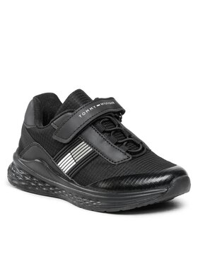 Tommy Hilfiger Tommy Hilfiger Tenisice Flag Low Lace-Up Sneaker T3B9-32895-0328 M Crna