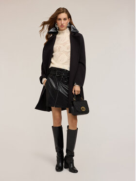 Motivi Motivi Cappotto invernale 0095Q000616N033 Nero Regular Fit