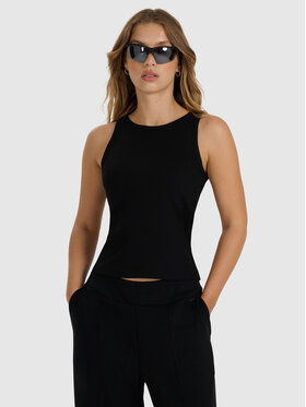 4F 4F Tank top NOS Czarny Slim Fit
