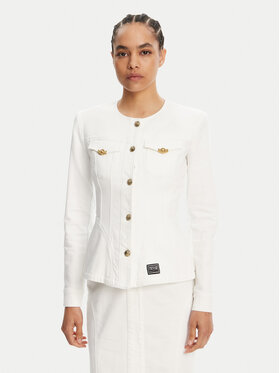 Versace Jeans Couture Versace Jeans Couture Sukienka koktajlowa 78HAO951 Biały Slim Fit