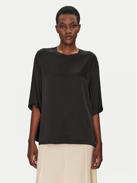 ViCOLO ViCOLO Bluză TD0013 Negru Relaxed Fit