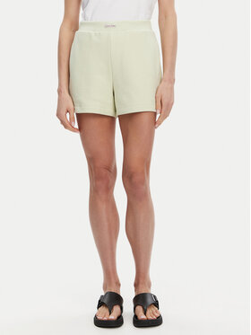Calvin Klein Jeans Calvin Klein Jeans Pantaloni scurți sport Placed Institutional J20J225525 Verde Regular Fit