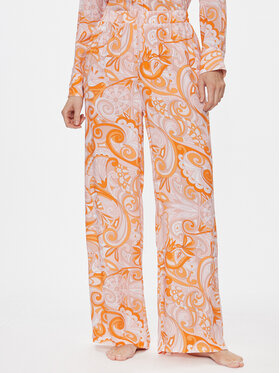 Melissa Odabash Melissa Odabash Riidest püksid Olivia CR Oranž Relaxed Fit
