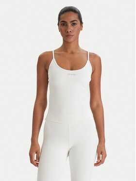 Guess Guess топ V6RP14 KD952 Екрю Slim Fit