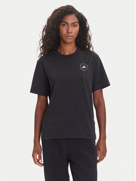 adidas by Stella McCartney adidas by Stella McCartney T-shirt True Casuals HR9170 Crna Regular Fit