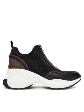 MICHAEL Michael Kors MICHAEL Michael Kors Sneakersy Zuma Mixed-Media Trainer 43F5ZUFP1L Čierna