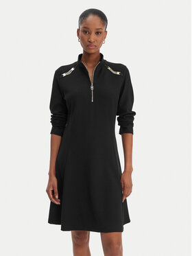 Liu Jo Sport Liu Jo Sport Haljina za svaki dan TA6019 JS182 Crna Regular Fit