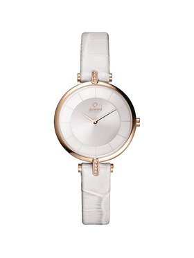 Obaku Obaku Zegarek V168LEVIRW Biały