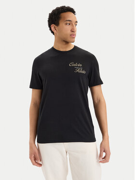 Calvin Klein Jeans Calvin Klein Jeans Tricou SS 30s EU LV04RG804G Negru Regular Fit
