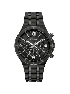 Bulova Bulova Zegarek 98A242 Czarny