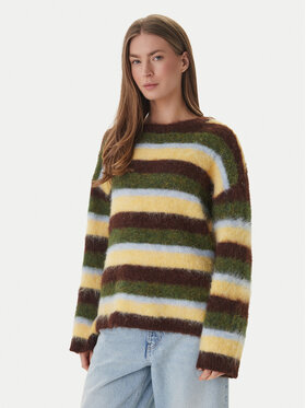 ONLY ONLY Πουλόβερ Sweter 15375036 Πράσινο Regular Fit