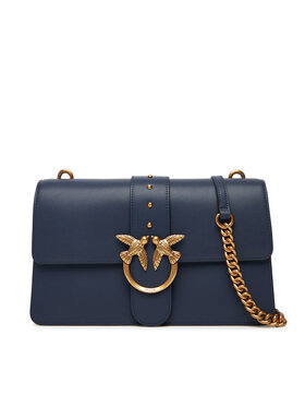 PINKO PINKO Handtasche Love One Classic ST.CL Al 25-26 PLTT 105857 A0F1 Dunkelblau